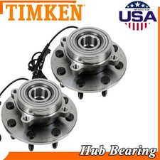 Pair Front Timken Wheel Hub Bearing For 2006-2008 Dodge Ram 2500 3500 4wd 8lug