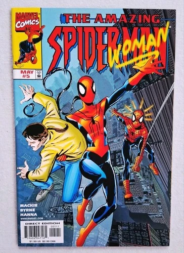 Amazing Spider-Man #5  NM Marvel Comics 1999 1st Spider-Woman Appearance! Byrne