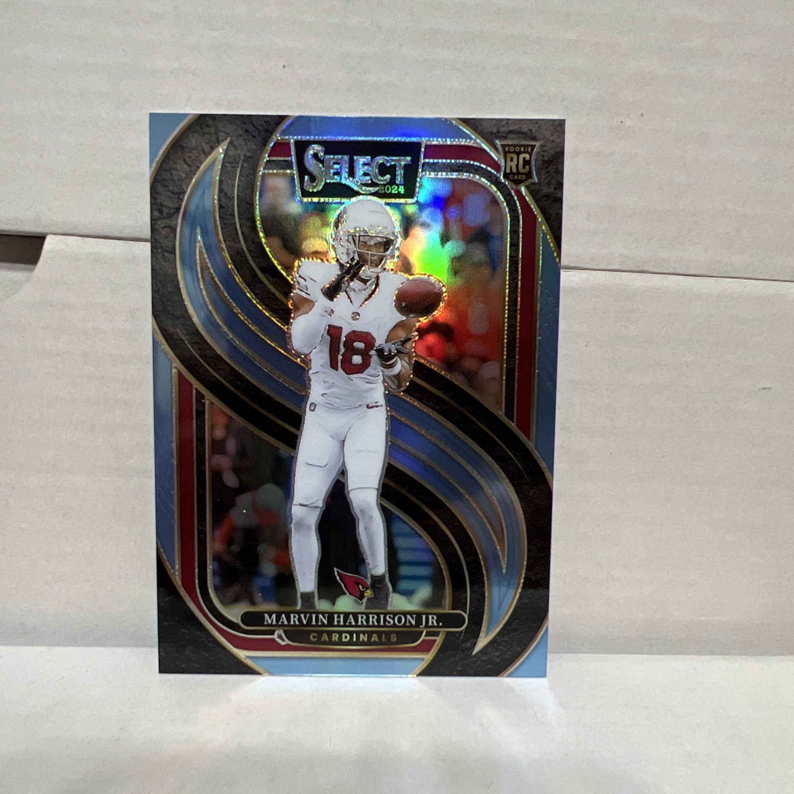 MARVIN HARRISON JR. 2024 SELECT PREMIER LEVEL ROOKIE LIGHT BLUE RC /99 