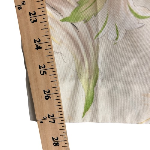 Vintage Talbots Silk Blend Floral Straight Ankle Pants Size 14 Women’s Fairy - Bild 11 von 19
