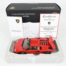 AUTOart 1/18 Lamborghini Countach Walter Wolf Edition LP500S Diecast Model Car