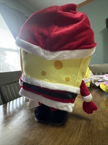 Large SpongeBob SquarePants Nickelodeon Plush Lot Most Have Tags Big Holidays - Picture 5 of 24