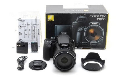 【MINT BOXED】Nikon COOLPIX P1000 Digital Camera NIKKOR 125x WIDE OPTICAL ZOOM