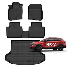 for Honda HR-V Floor Mats 2023 2024 2025 2026 Include Hybrid Sport/LX/EX-L,...