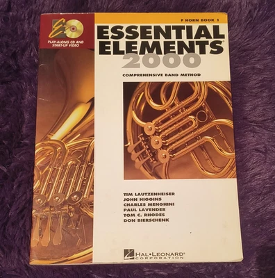 Hal Leonard Essential Elements 2000 French Horn Book 1 Beginner Book & CD-ROM - Image 1 of 4