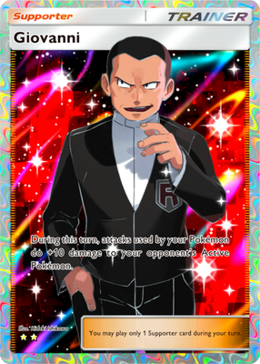 #ad Pokemon Pocket TCG Card Game 2 Star Full Art Giovanni Genetic Apex DIGITAL $7.99