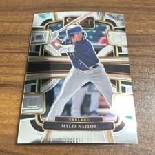 Panini Select 2024 Concourse Myles Naylor Oakland Athletics Baseball #41
