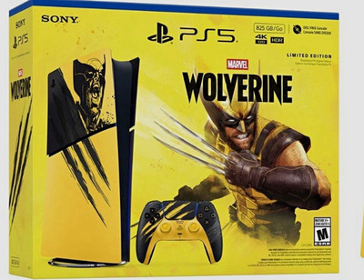 Sony PlayStation 5 Digital Edition Marvel Wolverine LE 825GB +Controller