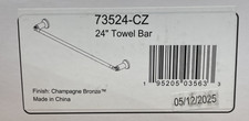 Delta 73524-CZ Saylor 24" Towel Bar - Champagne Bronze - *READ*