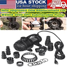 91018 3000 GPH Submersible Pond Pump Waterfall Fountain For AquaSurge Aquascape