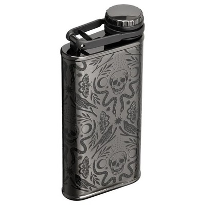 NEW Stanley DEADLY DAMASK Halloween Wide Mouth Easy Fill Stainless 8oz Flask NIB