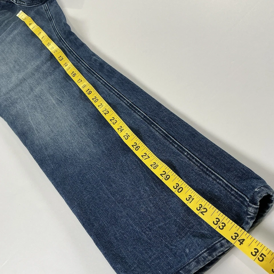 Calvin Klein Men's Straight Leg Blue Distressed Jeans, Size 36x34 - Image 4 of 4