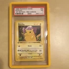 1999 Pokemon Base Set Shadowless 1st Edition Pikachu Red Cheeks 58/102 PSA 7