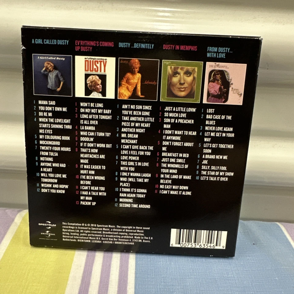 Dusty Springfield: 5 Vinyl Replica CD Album Collection Box Set, 58 Greatest Hits - Image 3 of 3