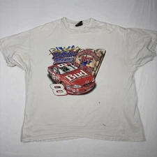 Vintage Dale Earnhardt Jr Shirt Men's 2XL Nascar Winston Cup 1st Win Texas Race