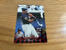 1998 Donruss Silver Press Proof Paul Molitor Baseball Card Minnesota Twins #1