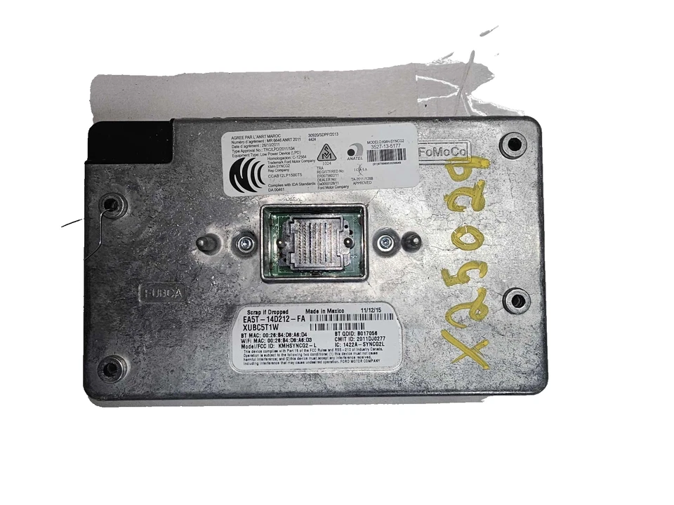 14-18 LINCOLN MKT Chassis Brain Box COMMUNICATION SYNC MODULE DA5T-14D212-RB Foto 2 de 2