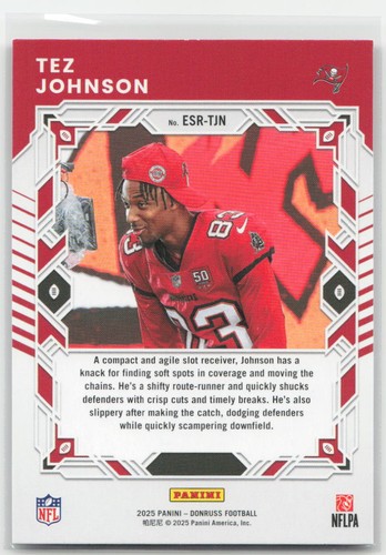 2025 Donruss #ESR-TJN Tez Johnson Elite Series Rookies - Picture 2 of 2