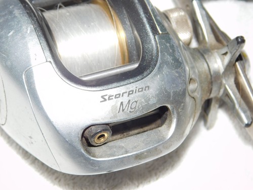 Shimano Scorpion Mg 1001 Left Handed Bait Casting Reel LH - Picture 11 of 11