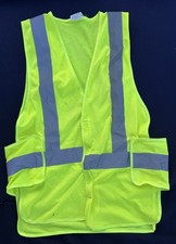 NY Ortho SF-V2000 High Visibility Safety Vest ANSI 107 M/L Reflective Yellow