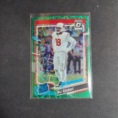 2023 Donruss Optic Green Velocity #201 BJ Ojulari RC Arizona Cardinals    L61