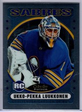 2021-22 O-Pee-Chee Platinum Ukko-Pekka Luukkonen Retro Rookie Card # R-82. rookie card picture