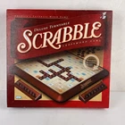 Vtg 2001 Scrabble Deluxe Turntable Edition Crossword Game Hasbro Parker Brothers