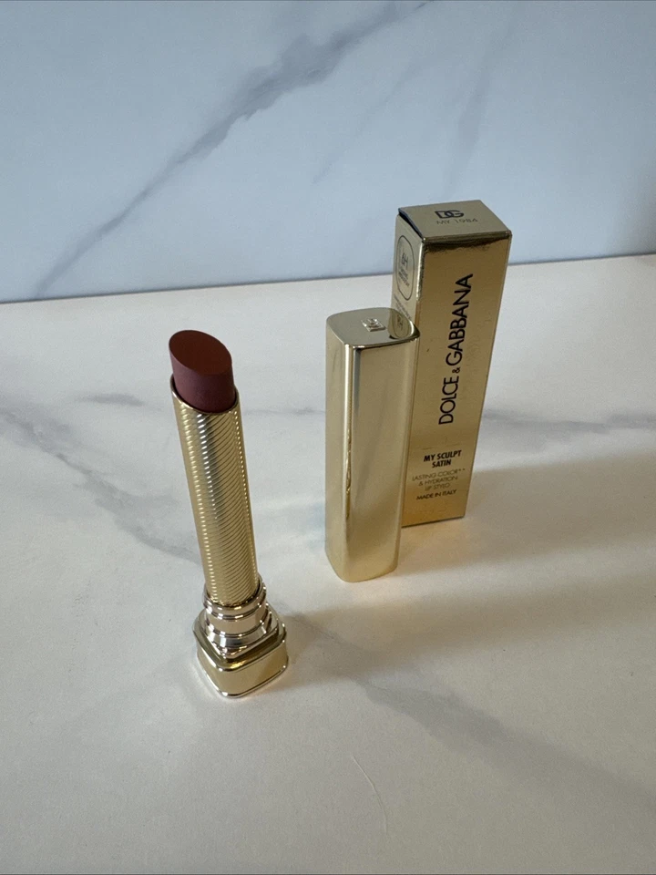 Dolce & Gabbana My Sculpt Satin Lipstick MY 1984 Neutral Toned Nude Pink 0.05oz - image 2 of 4