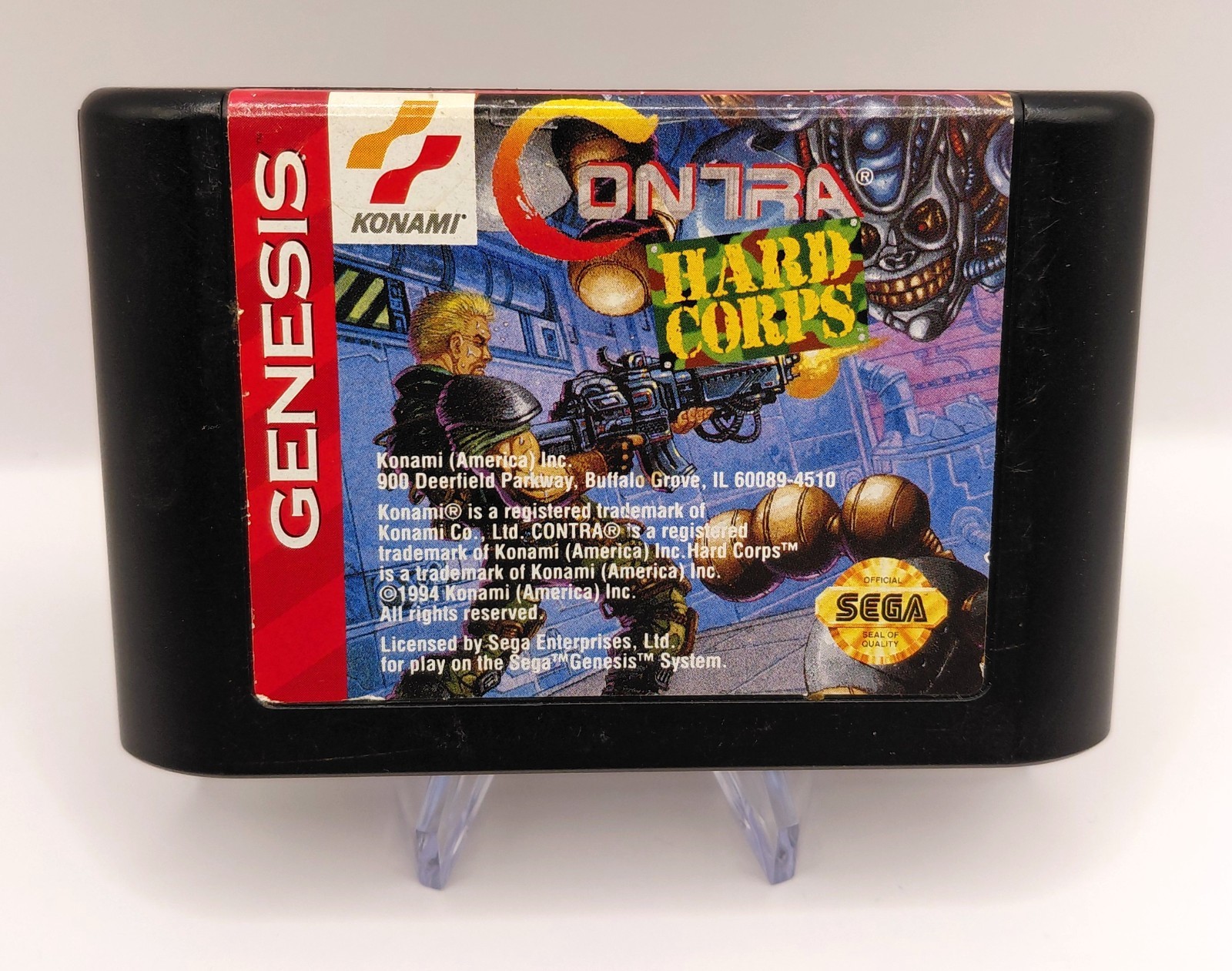 Contra: Hard Corps (Sega Genesis, 1994) Authentic & Tested 