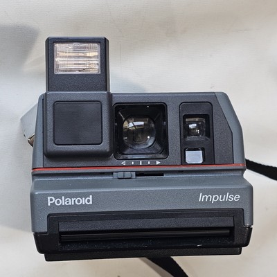 Polaroid Impulse AF Camera System With Built In Flash Vintage UNTESTED AS IS 