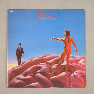 Rush Hemispheres Mercury SRM-1-3743 Made in U.S.A. - 1978 Original