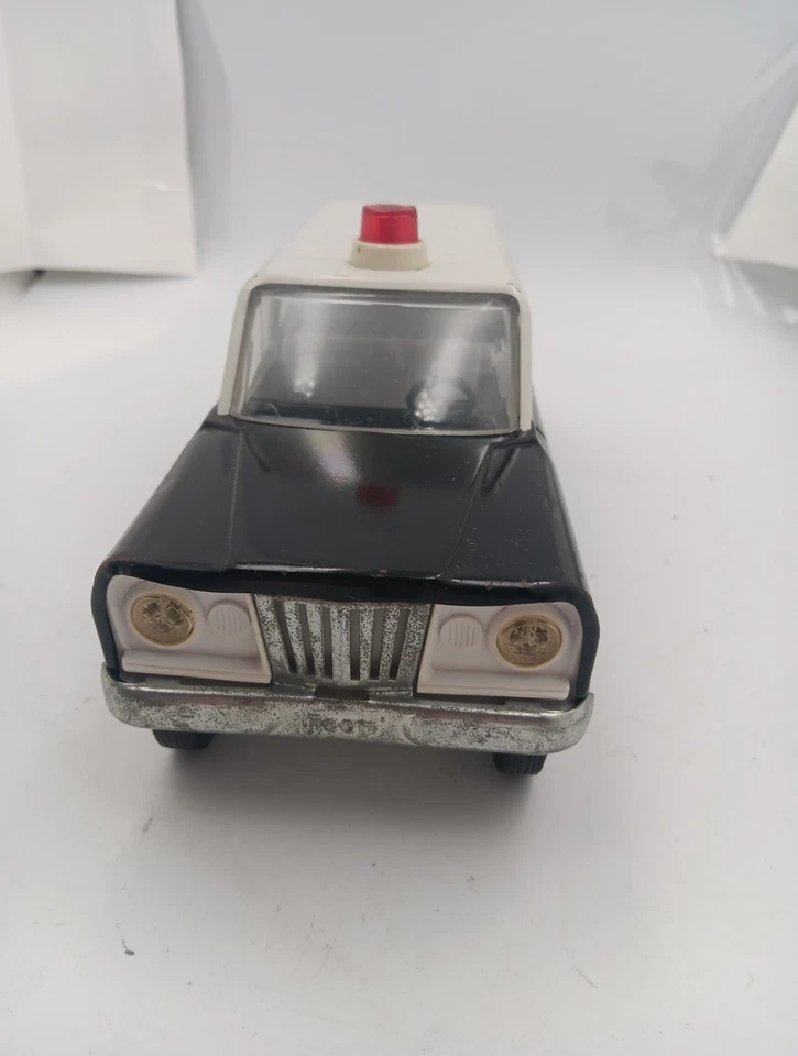Vintage Tonka Toy, Police Chief SUV, 1960s, Jeep, Die-Cast Metal - Image 4 of 4