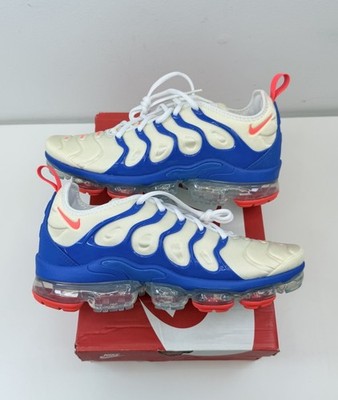Size 10 - Nike Air VaporMax Plus Coconut Milk Hyper Royal | Brand New
