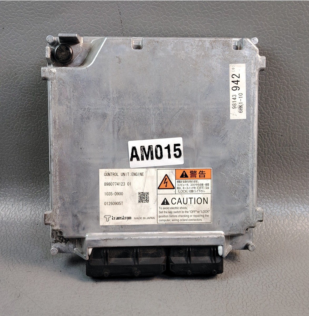 8980774123 ISUZU FORWARD FRR34 6HK1 ECD ECM Engine Control MODULE