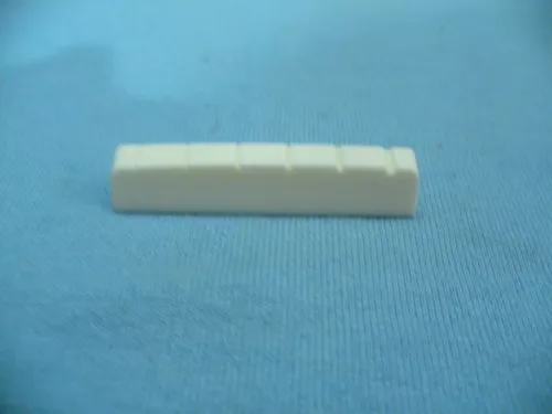 BONE SLOTTED FLAT BOTTOM SADDLE NUT FOR GIBSON/EPIPHONE GUITAR USA SHIPPING !!
