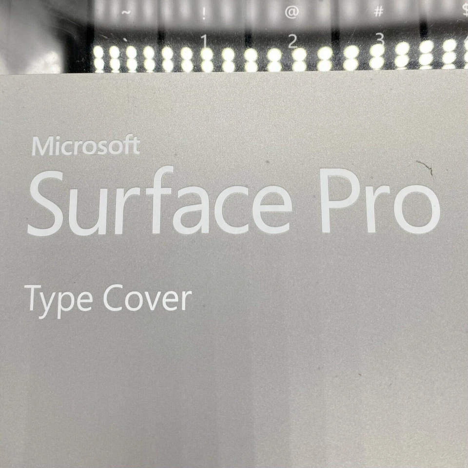 Microsoft Surface Pro Type Cover Keyboard for Surface Pro 3, 4, 5, 6, 7 - Black - Image 4 of 4