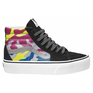 camo platform vans