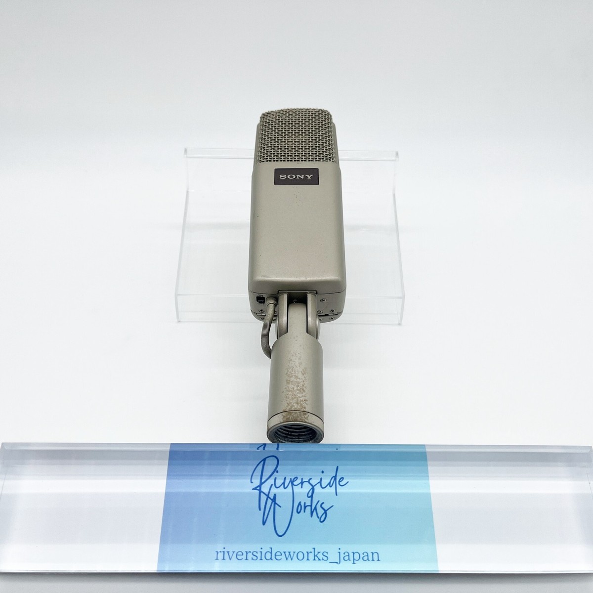 Sony C-48 Condenser Microphone With Box Vintage Tested Used from