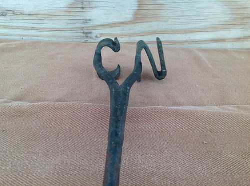 Vintage Forged "CN" Branding Iron - Picture 4 of 9