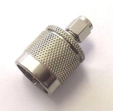 5 Pack N Male Plug to SMA Male Plug RF Coaxial Coax Adapter Connector