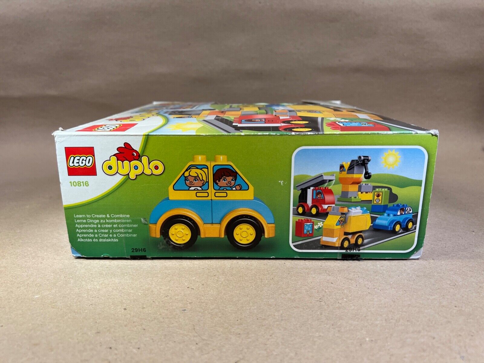 LEGO DUPLO My First Cars and Trucks 10816 Juguetes para niños de 2 años