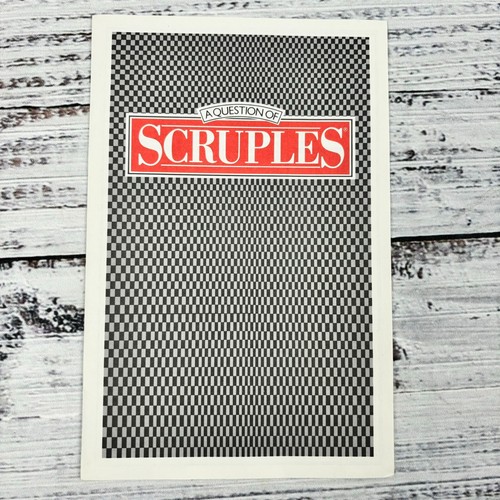 Vintage 1986 A Question of Scruples Board Game MB Complete Adult Party Fun Night - Bild 4 von 8