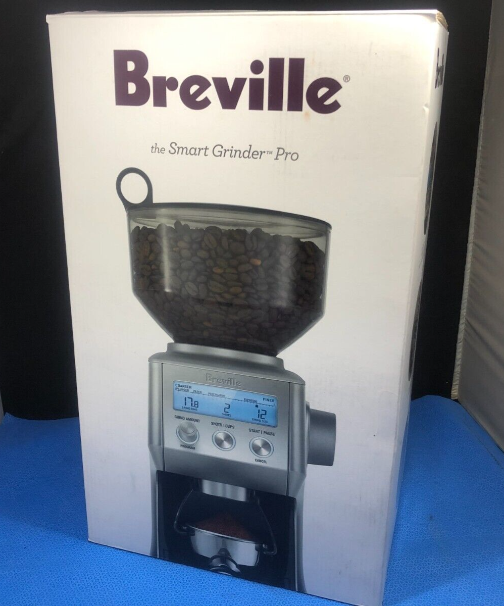 Breville BCG820BSSXL Smart Grinder Pro Coffee Bean Brushed Stainless