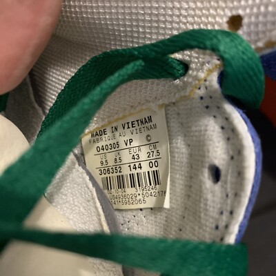 Nike Air Force 1 Mid Seahawks White/Royal-Blue/Green 2004  display picture 3