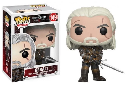 Funko Pop! Games 149 The Witcher Wild Hunt Geralt Vinyl Action Figure FU12134