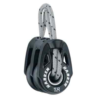 Harken 18mm T18 Double Carbo Air Block - 2158
