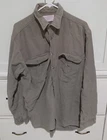 FILSON 男式灰色西雅图衬衫夹克 100% 棉风格 852 L 码