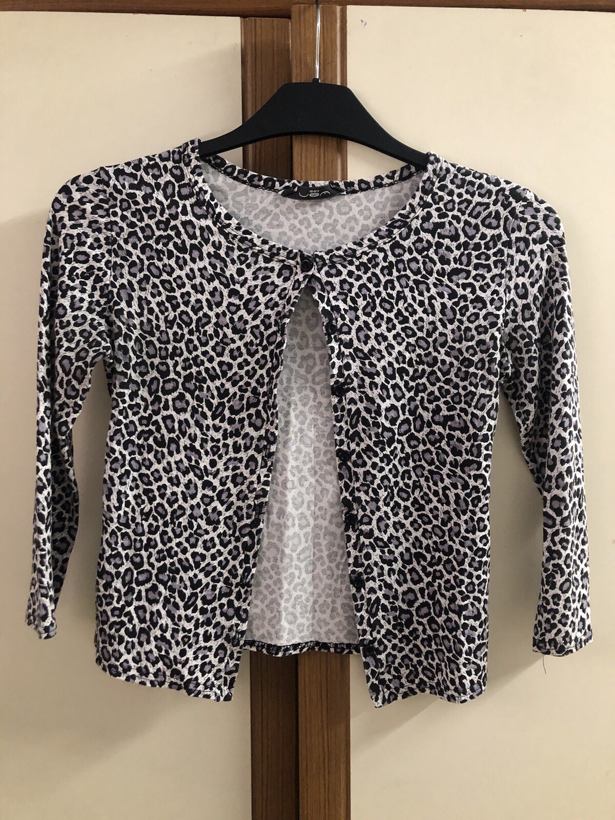 Leopard Print Cardigan