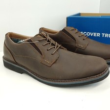 Nunn Bush Men's Oxford Barklay PT Brown Size 9M 84792 Casual Shoes