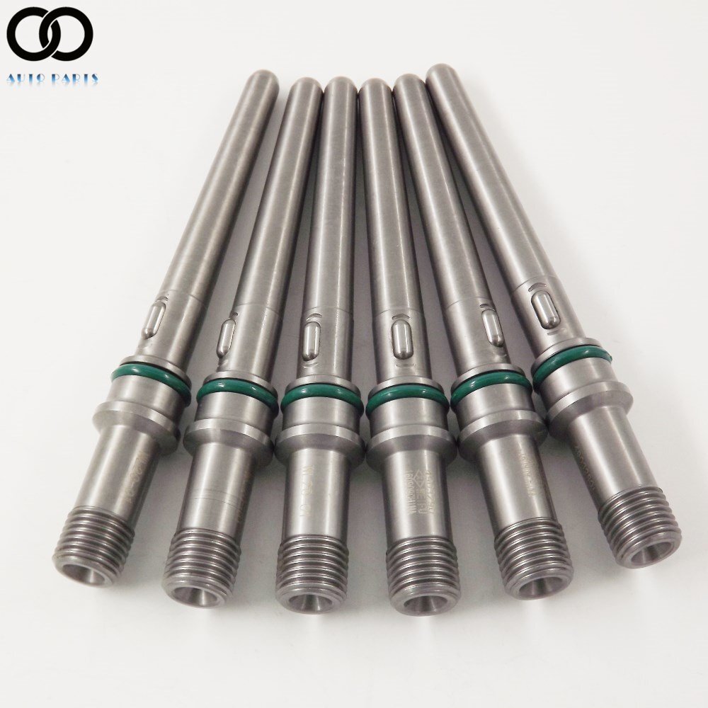 6PCS 5.9 & 6.7L INJECTOR CONNECTOR TUBES FOR 20032010 DODGE CUMMINS